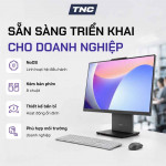 Máy Tính Để Bàn All in One Lenovo ThinkCentre Neo 50a 24 Gen5 (12SC00BYVA) Intel Core 5-210H | Ram 16GB | SSD 512GB | Intel UHD Graphics | 23.8 Inch FHD | WL BT | K & M | NoOS