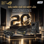 PC Gaming ASUS ROG Edition 20 - Phiên Bản Kỷ Niệm 20 Năm Ryzen 9 9950X3D/ Ram 64GB/ SSD 2TB/ RTX 5090 32GB
