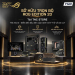 PC Gaming ASUS ROG Edition 20 - Phiên Bản Kỷ Niệm 20 Năm Ryzen 9 9950X3D/ Ram 64GB/ SSD 2TB/ RTX 5090 32GB