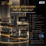 PC Gaming ASUS ROG Edition 20 - Phiên Bản Kỷ Niệm 20 Năm Ryzen 9 9950X3D/ Ram 64GB/ SSD 2TB/ RTX 5090 32GB