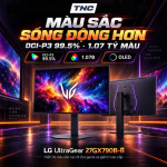 Màn Hình Gaming OLED LG UltraGear 27GX790B-B 27 Inch/ QHD/ OLED/ 540Hz (720Hz Dual Mode)/ 0.02ms
