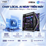 (TNC x ASUS) PC Agent AI Development Ryzen 9 9950X3D/ 128GB DDR5/ RTX 5090 - Powered by ASUS