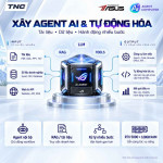 (TNC x ASUS) PC Agent AI Development Ryzen 9 9950X3D/ 128GB DDR5/ RTX 5090 - Powered by ASUS