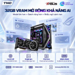 (TNC x ASUS) PC Agent AI Development Ryzen 9 9950X3D/ 128GB DDR5/ RTX 5090 - Powered by ASUS