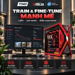 (TNC x ASUS) PC Agent AI Lab Ryzen 9 9950X3D/ 128GB DDR5/ RTX 5090 - Powered by ASUS