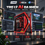 (TNC x ASUS) PC Agent AI Lab Ryzen 9 9950X3D/ 128GB DDR5/ RTX 5090 - Powered by ASUS