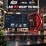 (TNC x ASUS) PC Agent AI Lab Ryzen 9 9950X3D/ 128GB DDR5/ RTX 5090 - Powered by ASUS
