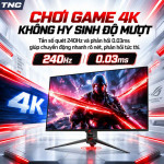 Màn Hình Gaming ASUS ROG Swift OLED PG32UCDM Gen3 (PG32UCDM3) 32 Inch/ QD-OLED/ 4K UHD/ 240Hz/ 0.03ms