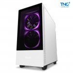 Vỏ case NZXT H510 Elite Matte White