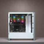 Vỏ Case Corsair iCUE 4000X RGB TG White