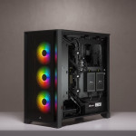 Vỏ Case Corsair iCUE 4000X RGB TG Black