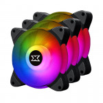 Quạt Tản Nhiệt Xigmatek Galaxy III Essential - BX120 ARGB (Pack 3 Fan+Hub)