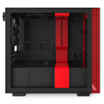 Vỏ case NZXT H210 Matte Black Red