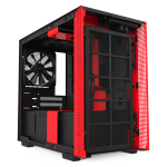 Vỏ case NZXT H210 Matte Black Red