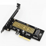 Adapter JEYI SK4 chuyển đổi SSD M.2 PCIe Gen 3 x4 to PCI-E 4x