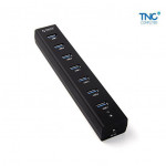 Bộ Chia USB Orico 7 Port USB 3.0 H7013-U3-AD-BK