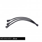 Dây Chia Quạt (FAN) 1 ra 3 PWM hỗ trợ điều tốc