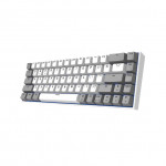 Bàn phím cơ Bluetooth FL-Esports F12 RGB White and Grey Red Switch