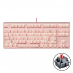 Bàn phím cơ E-DRA EK387 Pink V2 TKL Red Switch