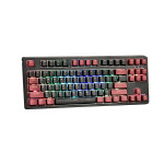 Bàn Phím Cơ E-DRA - EK387 RGB Dark Warrior - Red Switch