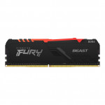 RAM Kingston FURY Beast RGB 8GB 3200MHz (KF432C16BB2A/8)