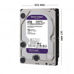 Ổ Cứng Western Digital Purple 6TB 128MB Cache