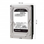 Ổ cứng Western Digital Black 6TB 3.5 inch 256MB Cache 7200RPM WD6003FZBX