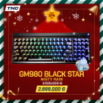Bàn Phím Cơ Newmen GM980 Black Star Gasket - Misty Rain
