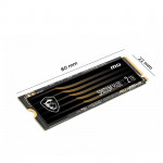 Ổ Cứng SSD MSI SPATIUM M480 2TB NVMe M.2 2280 PCIe Gen 4 x 4