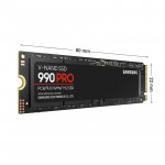 Ổ cứng SSD Samsung 990 PRO 1TB M.2 NVMe PCIe Gen 4.0 x4 