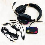 Tai nghe Gaming Zidli Fcore AH1 Ultralight RGB 3D 7.1 Wireless - Dual mode