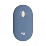 Chuột Logitech M350 Blue Berry Wireless/Bluetooth (910-006667)