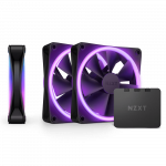 Quạt Tản Nhiệt NZXT F120 RGB Duo Triple Black