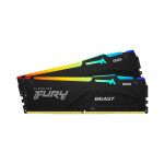 RAM Kingston FURY Beast RGB 16GB ( 8GBx2 ) DDR5 bus 5600Mhz (KF556C40BBAK2-16)