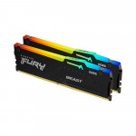 RAM Kingston FURY Beast RGB 16GB ( 8GBx2 ) DDR5 bus 5600Mhz (KF556C40BBAK2-16)