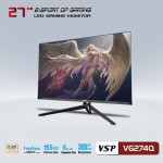 Màn Hình Gaming VSP VG274Q VA/ 2K/ 165Hz