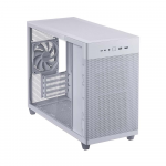 Vỏ Case ASUS Prime AP201 Tempered Glass M-ATX White