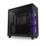 Vỏ Case NZXT H6 Flow RGB Black 