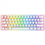 Bàn Phím Razer Huntsman V3 Pro Mini - 60% Analog Optical Esports Keyboard -White Edition- US Layout - FRML_RZ03-04991700-R3M1