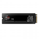 SSD Samsung 990 Pro 1TB PCIe Gen 4.0 x4 NVMe With Heatsink MZ-V9P1T0CW